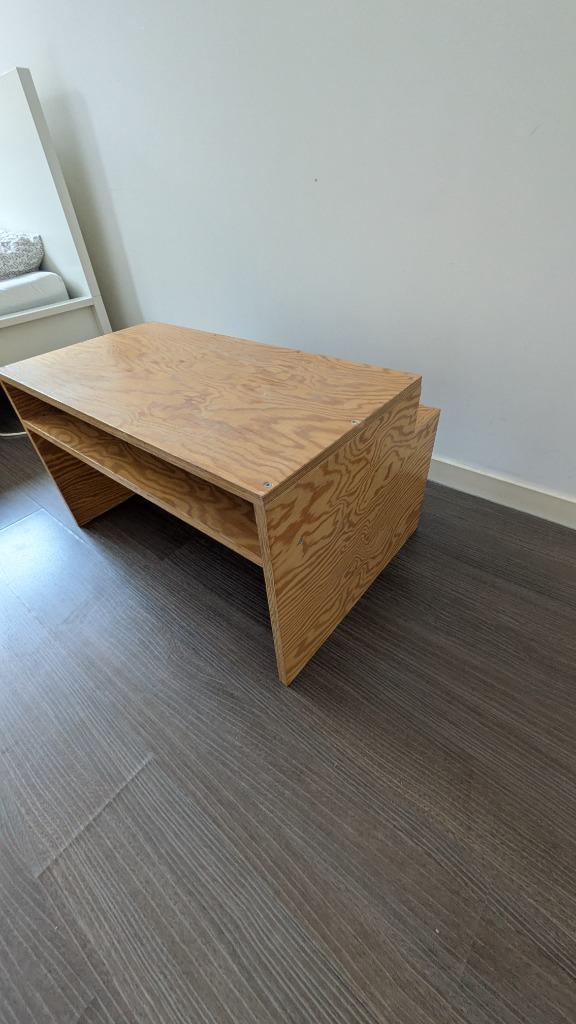 Salontafel Poolse den, Huis en Inrichting, Tafels | Salontafels, Gebruikt, 50 tot 75 cm, 50 tot 100 cm, Minder dan 50 cm, Rechthoekig
