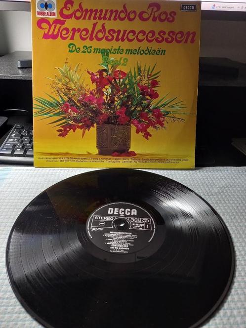 Edmundo Ros ‎– Wereldsuccessen (De 26 Mooiste Melodieën)Lp's, Cd's en Dvd's, Vinyl | Latin en Salsa, Zo goed als nieuw, 12 inch