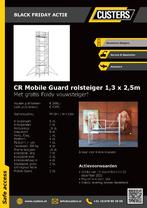 BLACK FRIDAY DEAL Custers rolsteiger 10.2m + kamersteiger!!, Nieuw, Ophalen of Verzenden, Rolsteiger of Kamersteiger, 5 meter of hoger