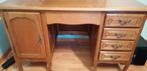 Vintage bureau-meubel in eik, Antiek en Kunst, Ophalen