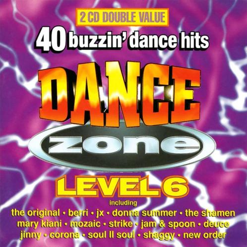 Dance Zone 6 - 2CD - 40 Buzzin' Dance Hits -, CD & DVD, CD | Dance & House, Techno ou Trance, Enlèvement ou Envoi