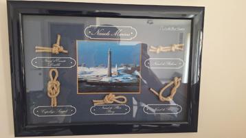 Nœuds Marins – Decoratief Frans Wandpaneel met Zeemansknopen beschikbaar voor biedingen