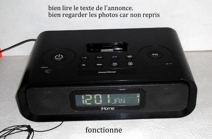 occasion iHome iP99BRE, Audio, Tv en Foto, Radio's, Gebruikt, Overige typen, Ophalen