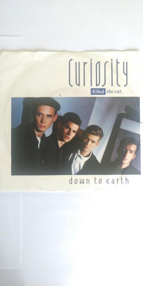 single curiosity killed the cat--down to earth---, Cd's en Dvd's, Vinyl Singles, Gebruikt, Single, Pop, 7 inch, Ophalen of Verzenden