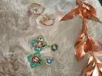2 paar oorbellen hangers, Enlèvement ou Envoi, Comme neuf, Pendantes