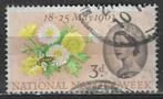 Groot-Brittannie 1963 - Yvert 373 - Week van de Natuur (ST), Timbres & Monnaies, Timbres | Europe | Royaume-Uni, Affranchi, Envoi