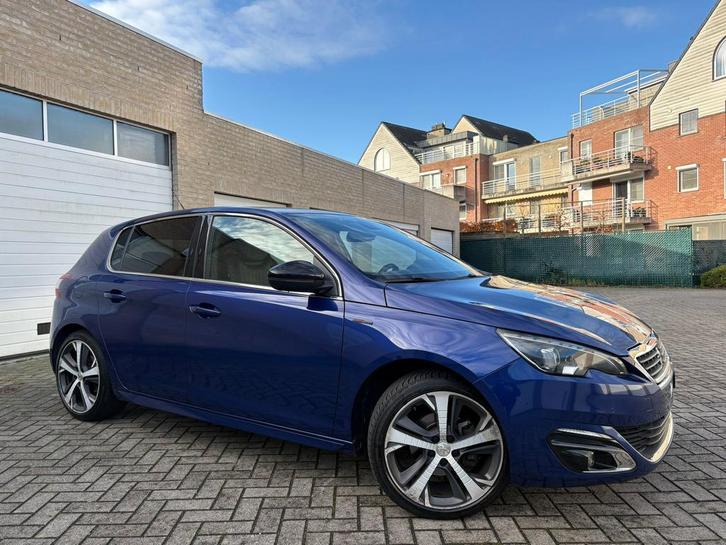 Peugeot 308 Gt Line | 12 M Garantie | 83 Dkm| Benzine |2016|, Autos, Peugeot, Entreprise, Achat, ABS, Caméra de recul, Phares directionnels