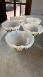 5 glazen schaaltjes, Enlèvement ou Envoi