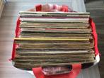 Een zak vol oude vinyl platen, Cd's en Dvd's, Gebruikt, Ophalen of Verzenden