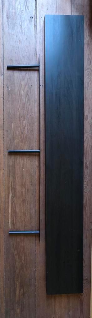 Ikea Legplanken zwart, Huis en Inrichting, Woonaccessoires | Wandplanken en Boekenplanken, Gebruikt, Ophalen