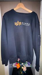 Sweater Alpha industries, Ophalen of Verzenden, Zo goed als nieuw, Blauw