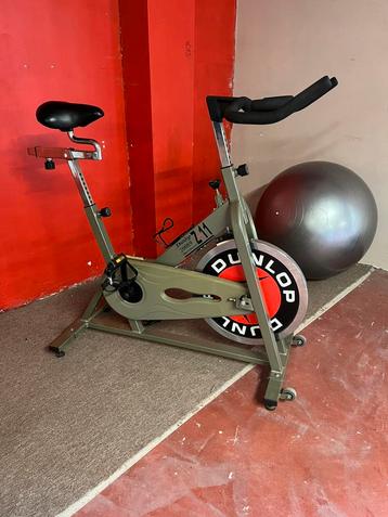Hometrainer spinning fiets merk Dunlop, Enlèvement, Utilisé