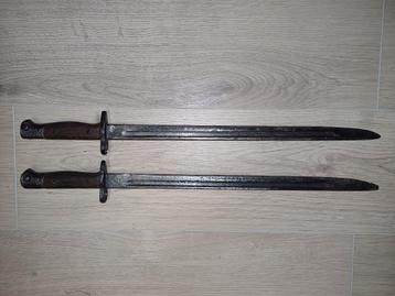 1907 enfield bajonet 2 stuks beschikbaar voor biedingen