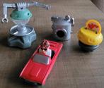 Film Flubber: 4 verzamelfiguren, Ophalen of Verzenden, Zo goed als nieuw