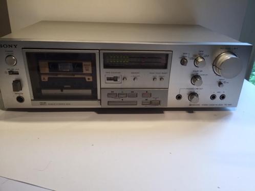 Platine cassette Sony TC-K61, TV, Hi-fi & Vidéo, Decks cassettes, Simple, Sony, Tape counter, Enlèvement ou Envoi