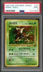 Pinsir Holo PSA 9 - #127 - Japanese Jungle 1997, Hobby en Vrije tijd, Verzamelkaartspellen | Pokémon, Verzenden, Zo goed als nieuw