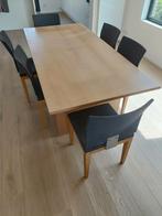 Eettafel met 5 stoelen gratis mee te nemen, Huis en Inrichting, Ophalen