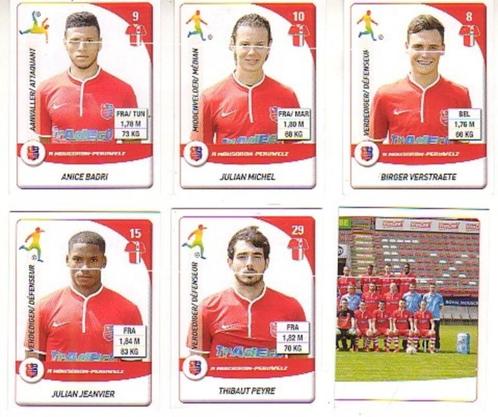 Panini Pro League 2015 / 6 stickers Moeskroen, Verzamelen, Sportartikelen en Voetbal, Zo goed als nieuw, Poster, Plaatje of Sticker