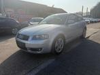 Audi A3 1900 TDI! Airco Leer XENON Cruise ALU!, Auto's, Zwart, 4 cilinders, Leder, Bedrijf