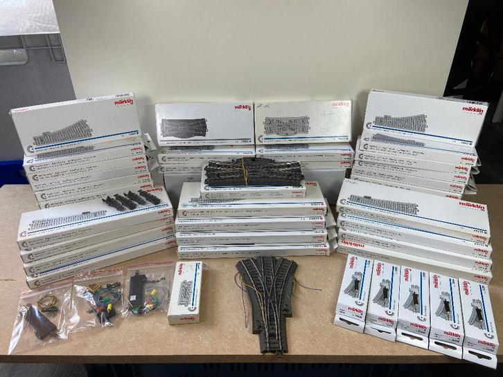 Märklin H0 – Vente à la pièce de voies C neuf, Hobby & Loisirs créatifs, Trains miniatures | HO, Comme neuf, Rails, Märklin, Enlèvement ou Envoi