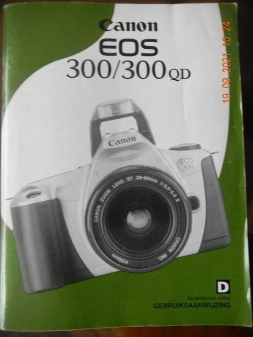 FOTOCAMERA CANON EOS 300 + 5 EXTRA APPARATEN, Audio, Tv en Foto, Fotocamera's Analoog, Gebruikt, Spiegelreflex, Canon, Ophalen