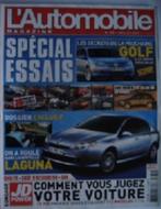 L'automobile Magazine 734 Renault Laguna/VW Golf/Tiguan, Comme neuf, Général, Envoi