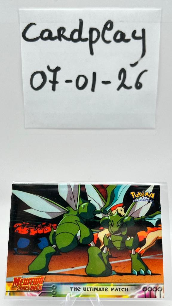 Ultimate Match #34 Pokemon 1999 Topps Movie, Hobby en Vrije tijd, Verzamelkaartspellen | Pokémon, Gebruikt, Losse kaart, Ophalen of Verzenden