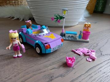 Lego friends auto met popje Stephanie en hondje 3183 beschikbaar voor biedingen