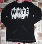 164 14 longsleeve t-shirt Zwart Esprit White als nieuw, Jongen, Ophalen of Verzenden, Esprit, Zo goed als nieuw