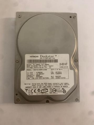HITACHI Deskstar 80 GB - SATA harde schijf- HDS724680PLA380 beschikbaar voor biedingen