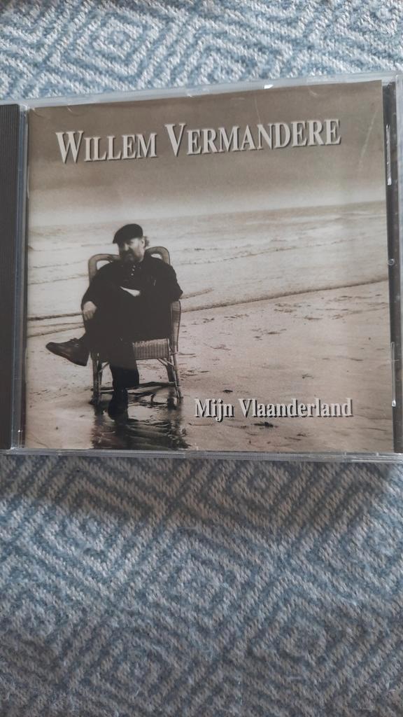 WILLEM VERMANDERE Mijn Vlaanderenland (cd, 1995), Cd's en Dvd's, Cd's | Nederlandstalig, Gebruikt, Streekmuziek, Ophalen of Verzenden