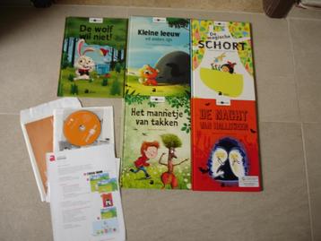 Prachtig boekenpakket leesknuffel Averbode met CD Nieuw!