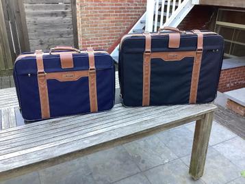 Reiskoffers, Handtassen en Accessoires, Koffers, Ophalen, Uitschuifbare handgreep, 45 tot 55 cm, Zo goed als nieuw