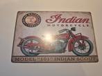 Plaque de moto TK Indian, Maison & Meubles, Enlèvement ou Envoi, Neuf