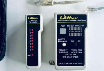 Kabeltester Coaxial RJ45 beschikbaar voor biedingen