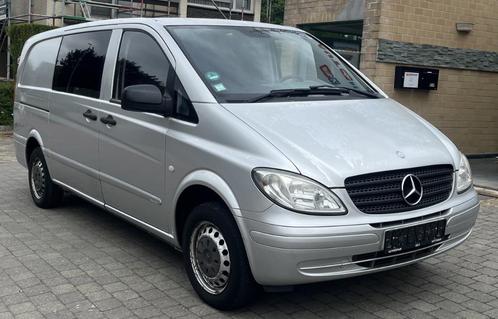Mercedes Vito * 1J GARANTIE * DUBBEL CABINE * €195/maand, Auto's, Bestelwagens en Lichte vracht, Bedrijf, Te koop, ABS, Airbags