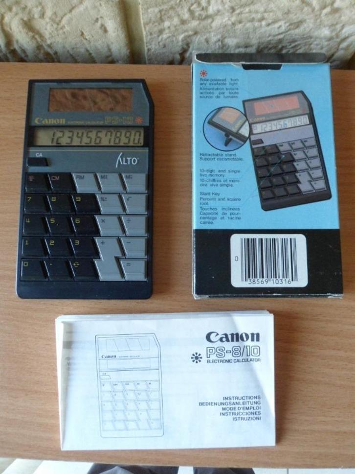 rekenmachine calculator Canon Impega KBC, Diversen, Rekenmachines, Zo goed als nieuw, Ophalen of Verzenden