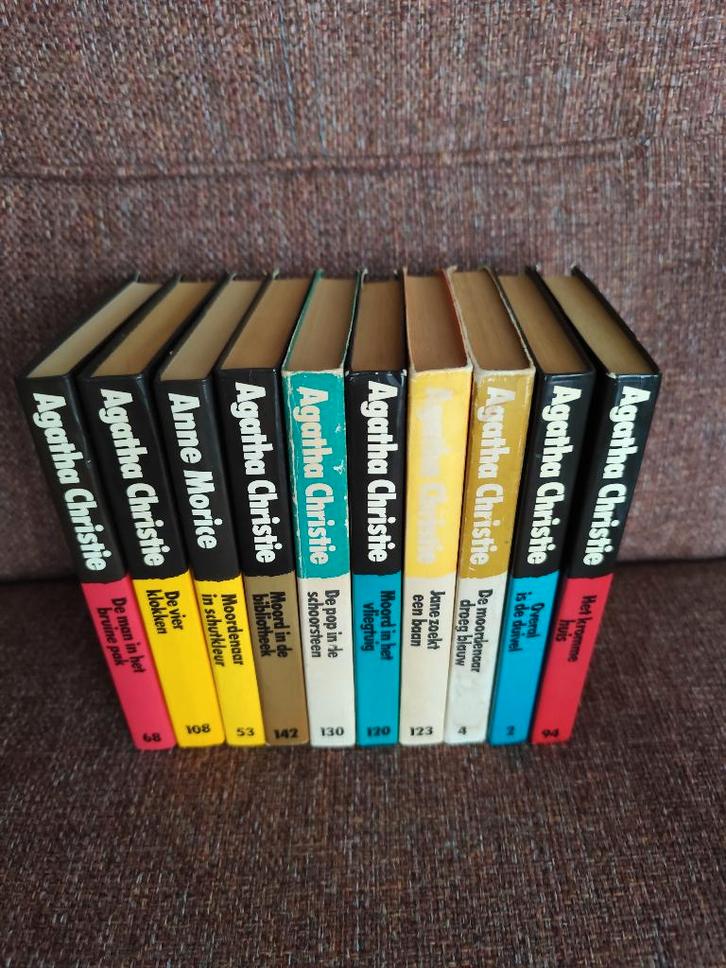 15 oude AGATHA CHRISTIE'S pockets, Antiek en Kunst, Antiek | Boeken en Manuscripten, Ophalen of Verzenden