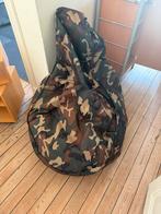 Poef camouflage, Ophalen, Zo goed als nieuw