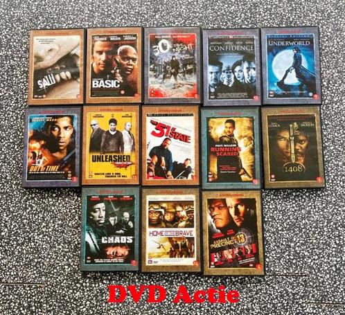 Actiefilm collectie 13 DVD set., Cd's en Dvd's, Dvd's | Actie, Zo goed als nieuw, Actie, Ophalen