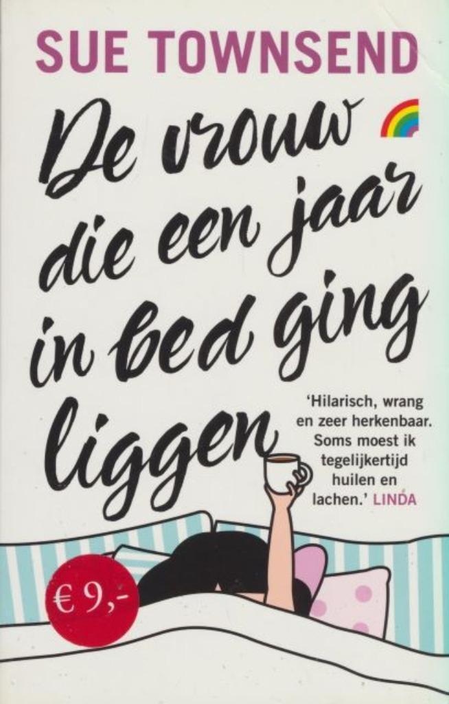 (b439) De vrouw die een jaar in bed ging liggen, Boeken, Literatuur, Gelezen, Verzenden