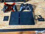Sony PlayStation 2 Slim, Ophalen, Gebruikt, Zwart, Met geheugenkaart