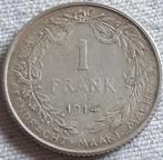 BELGIQUE : 1 FRANC 1914 VL KM 73,1 ARGENT 8,35, Monnaie en vrac, Argent, Argent, Envoi