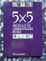 5x5 Mecenaat en gemeentelijke musea  1988, Gemeentekrediet, Ophalen of Verzenden, Zo goed als nieuw, Schilder- en Tekenkunst