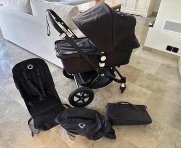 Bugaboo - Cameleon3 plus complete - noir, Enfants & Bébés, Enlèvement ou Envoi, Comme neuf, Poussette, Bugaboo