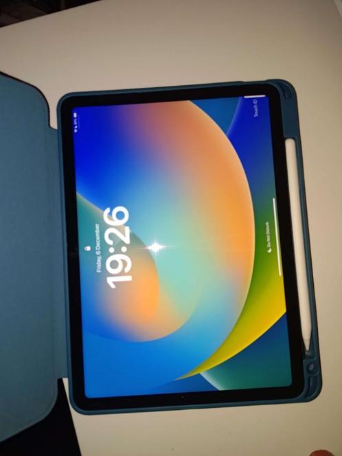 10,9 inch Ipad Air 5th gen, Wifi, 64 GB blauw, Computers en Software, Apple iPads, Zo goed als nieuw, Apple iPad, Wi-Fi, 11 inch