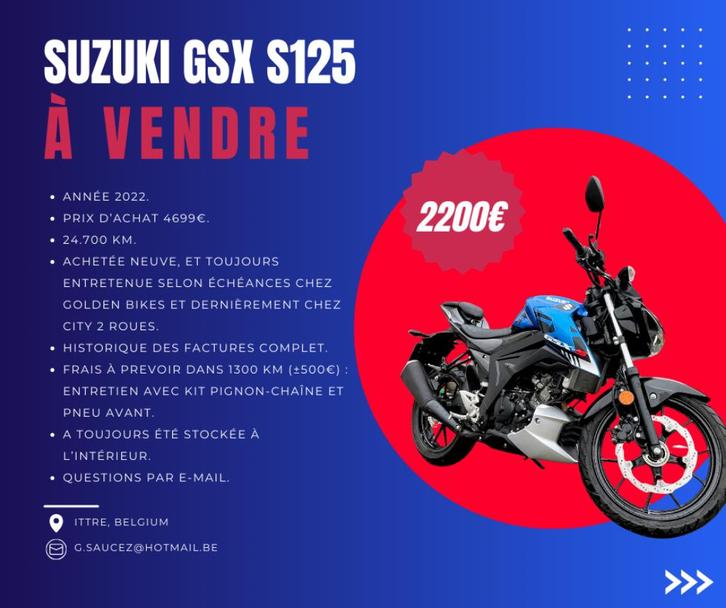 Suzuki GSX S125, Motoren, Motoren | Suzuki, Particulier, Naked bike, 11 kW of minder, 1 cilinder, ABS, LED Verlichting, Ophalen