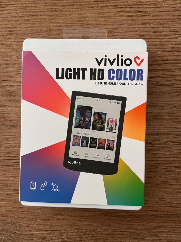 Gloednieuwe Vivlio Light HD Color, Computers en Software, E-readers, Nieuw, 6 inch of minder, 16 GB of meer, Bluetooth, Touchscreen