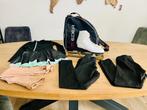 schaatsen (maat 35) + bescherming + tas + schaatsjurk, Sport en Fitness, Ophalen, Zo goed als nieuw, Kunstschaatsen