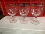 Oude Westmalle glazen, Ophalen of Verzenden, Gebruikt, Bierglas